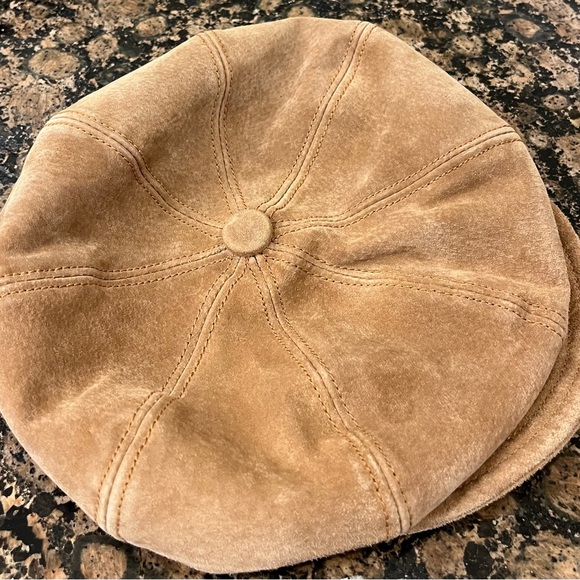 Vintage Liz Claiborne Sandy Beige Suede Casual Ladies Hst - Picture 3 of 7